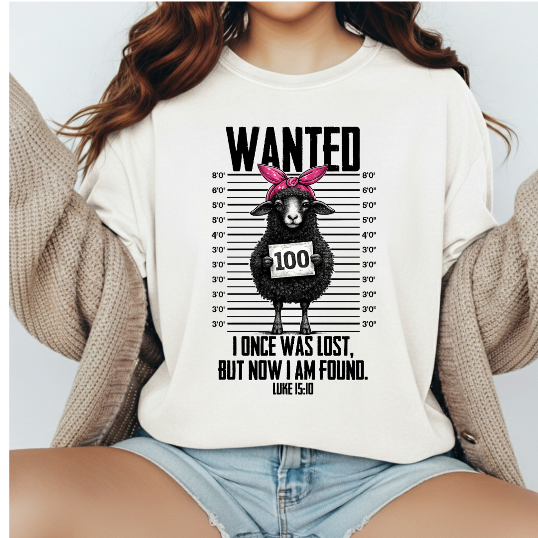 Wanted.. Lost Now Found Tee