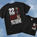 22 A Day Veterans Lives Matter Tee