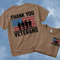 Thank You Veterans Flag Tee