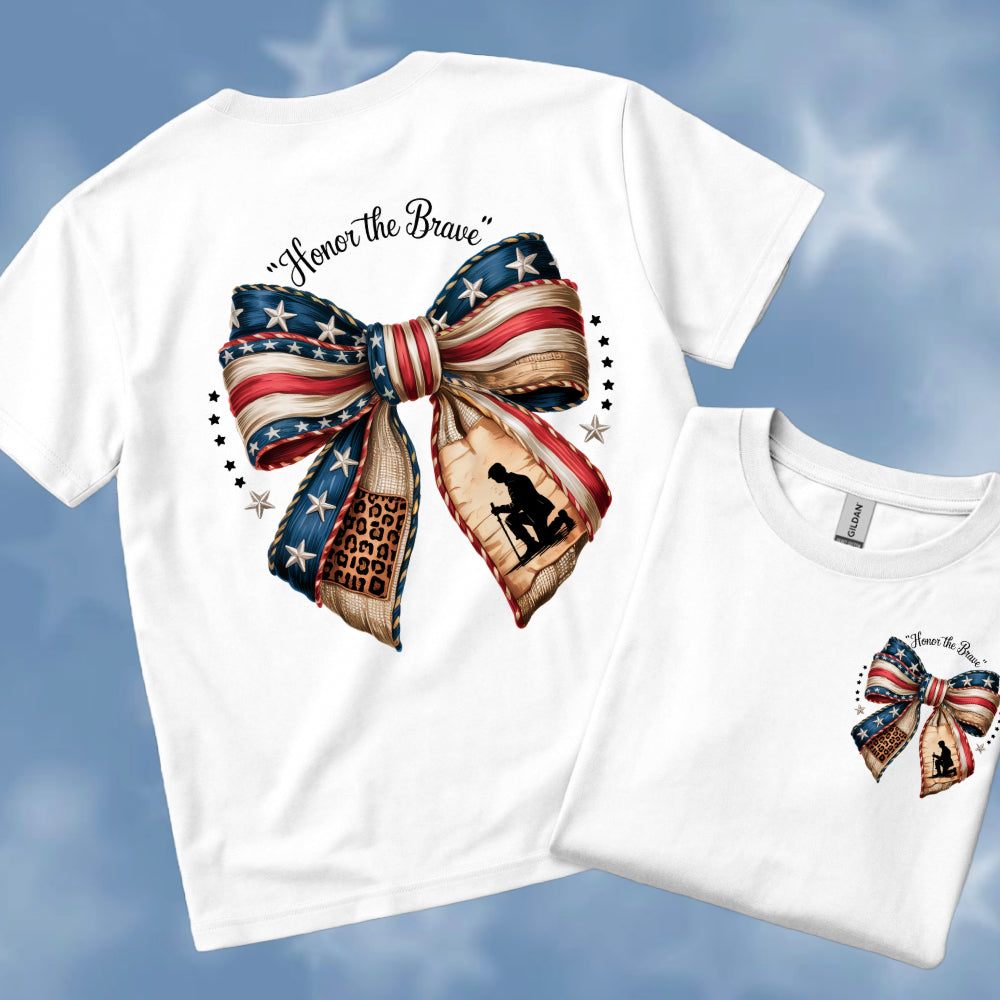 Honor the Brave Ribbon Tee