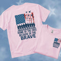 Home of the Free Because of the Brave Tee